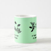 Mug Récif coralien avec la natation de poissons (Centre)