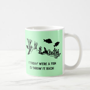 Mug Récif coralien avec la natation de poissons