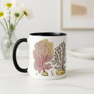 Mug Récif de corail coloré dans la mer tropicale Roche