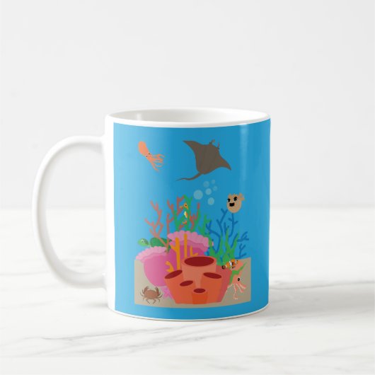 Mug Récifs coralliens (Gauche)