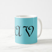Mug Recoleta Cornflower Bleu (Devant droit)