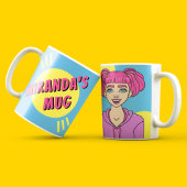 Mug Recolor Ado fille