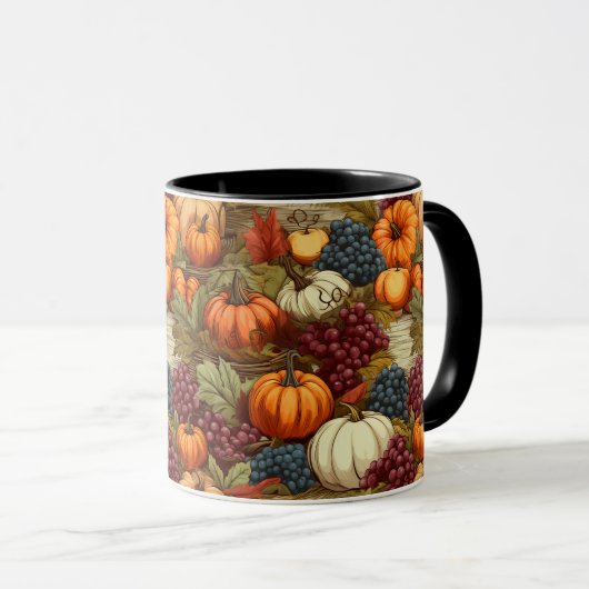 Mug Récolte d'automne (Devant droit)