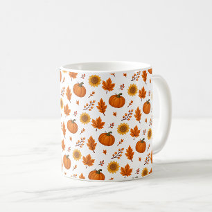 Mug Récolte d'automne aquarelle mignonne