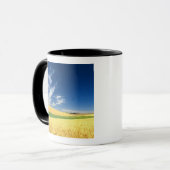 Mug Récolte de blé sur le Palouse dans l'est (Devant gauche)