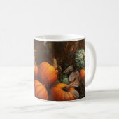 Mug Récolte de la Gratitude de la Peinture de l'Action (Devant droit)