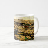 Mug Récolte en Provence Montmajour par Vincent van Gog (Devant droit)