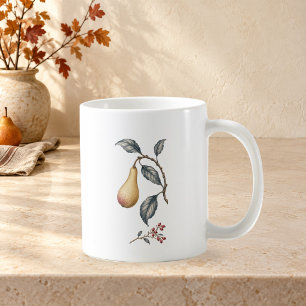 Mug Récolte Réunie Poire Botanique Thanksgiving