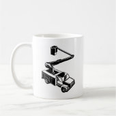 Mug récolteuse de cerise de camion de seau rétro (Gauche)