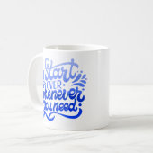 Mug recommencer à zéro lorsque vous avez besoin (Devant gauche)