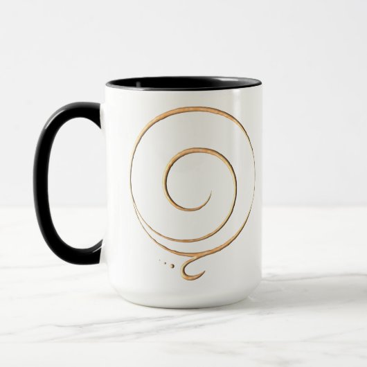 Mug Reconnaissance en or (Gauche)