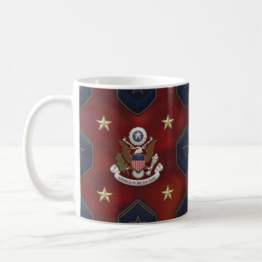 Mug Reconnaissant nos forces armées (Gauche)