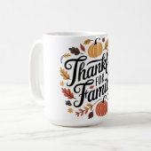 Mug Reconnaissant pour ceux qui comptent le plus (Devant gauche)