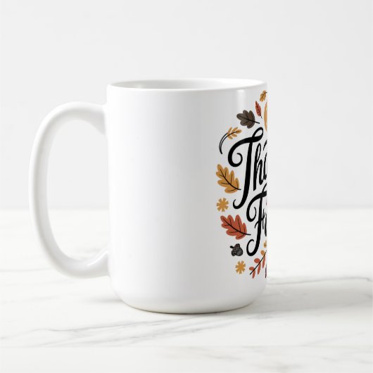 Mug Reconnaissant pour ceux qui comptent le plus (Gauche)