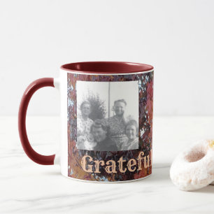 Mug Reconnaissant pour les photos de famille qui tombe