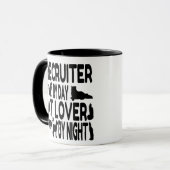 Mug Recruteur Amoureux des chats (Devant gauche)