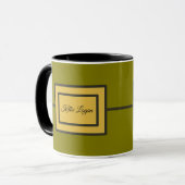 Mug Rectangle Cadre (Devant gauche)