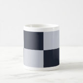 Mug Rectangles marine et gris (Centre)