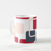Mug Rectangles modernes 4 d'Eames (Devant gauche)