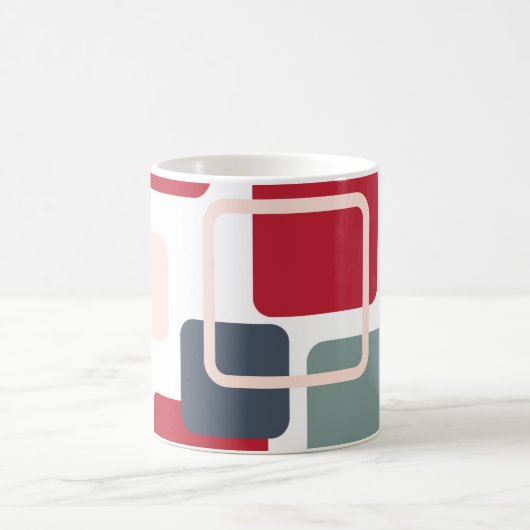 Mug Rectangles modernes 4 d'Eames (Centre)