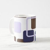 Mug Rectangles modernes 5 d'Eames (Devant gauche)