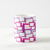 Mug Rectangles modernes du milieu du siècle (Centre)