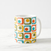 Mug Rectangles modernes du milieu du siècle (Devant droit)
