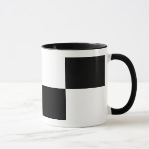 Mug Rectangles noirs et blancs