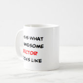 Mug recteur, génial (Devant gauche)