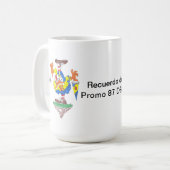 Mug Recuerdo de la promo 87 DB LPZ (Devant gauche)