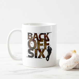 Mug Recule De Six Pieds - Type De Grunge Distancing So