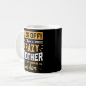 Mug Recule J'Ai Un Frère Fou, Je N'Ai Pas Peur De... (Devant gauche)