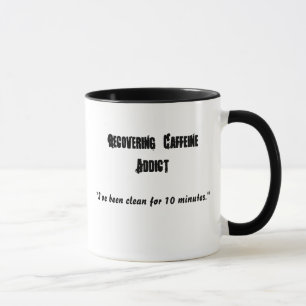 Mug Récupérant l'intoxiqué de caféine,