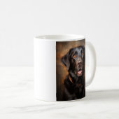 Mug Récupérateur de chocolat Labrador (Devant droit)