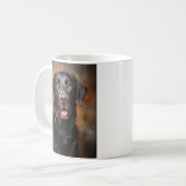 Mug Récupérateur de chocolat Labrador (Devant gauche)