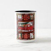 Mug Récupérateur d'or Père Noël Rouge de Noël (Centre)