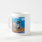 MUG RÉCUPÉRATEURS DE LABRADOR (Devant gauche)