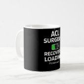 Mug Récupération de la chirurgie ACL| Survivant de la  (Devant gauche)
