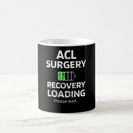 Mug Récupération de la chirurgie ACL| Survivant de la  (Centre)