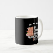 Mug Récupération de la chirurgie du cerveau Survivant (Devant droit)