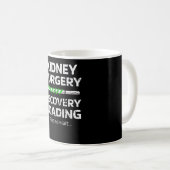 Mug Récupération de la chirurgie du rein | Cadeaux de  (Devant droit)