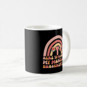 Mug Récupération post-hystérectomie Retrait de l'utéru (Devant droit)