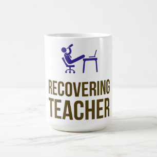 Mug Récupérer la boue des enseignants