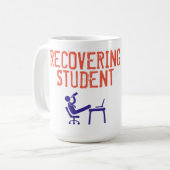 Mug Récupérer la boue des étudiants (Devant gauche)