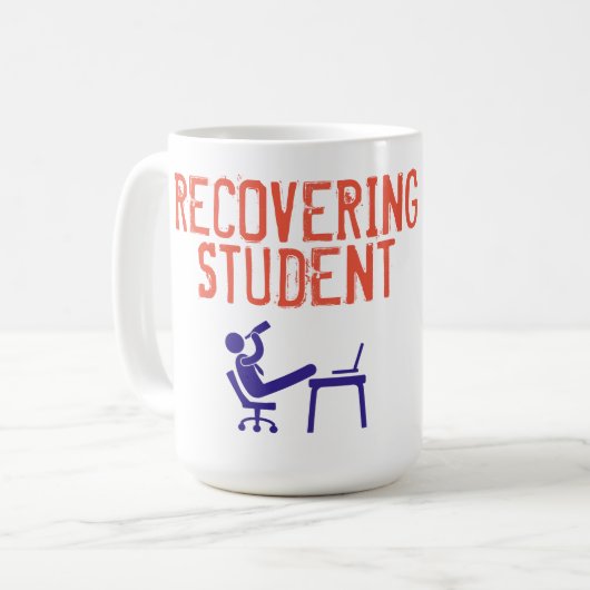 Mug Récupérer la boue des étudiants (Devant gauche)