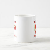 Mug Récupérer la boue drôle végétarienne (Centre)