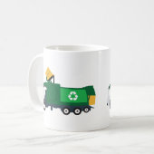 Mug Recyclage Camion à ordures (Devant gauche)