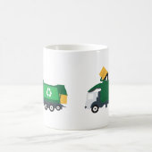 Mug Recyclage Camion à ordures (Centre)