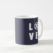 Mug Recyclage d'amour (Devant droit)