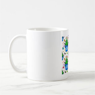 Mug Recyclage de sapin de Noël drôle d'art